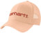 Carhartt Men's Canvas Mesh-Back Logo Graphic Cap Verschluss, Pale Apricot, OS