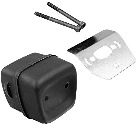 SagaSave Exhuast Muffler Bolt Gasket Kit, Garden Tools Chainsaw Replacement Parts for Husqvarna 137 141 142 36 41