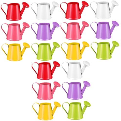 GANAZONO 18pièces Arrosoir Décoratif Métal pour Jardinage Accessoires De Plantes Et Décoration Intérieur Outil Enseignement pour Garçon Fille