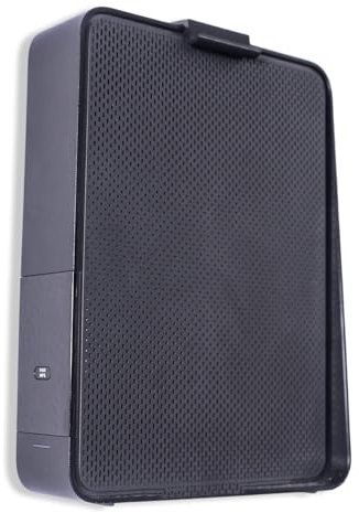 Decoralin Virgin Media Hub 3 Wall Mount Bracket Complete with Screws and Fixings Easy to Install - Made in the UK (Black)