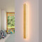 AOEH Holz Wandleuchte LED Wandlampe Lange Innen Wandbeleuchtung Moderne Dimmbare Wandleuchte Mit Fernbedienung 29W Holz Nachtlampe Wandlampen Für Schlafzimmer Wohnzimmer Flur Treppenhaus Lampen,80cm