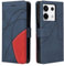 CXTcase Handyhülle für Xiaomi Redmi Note 13 Pro 5G, Flip PU Leder Hülle Cover, Modisch Flip Case für Xiaomi Redmi Note 13 Pro 5G Handytasche Schutzhülle, Blau