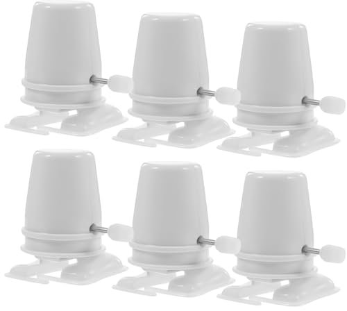 JOINPAYA 6Pcs Plastic Plaything Movement: Wind Up Plastic Movement Clockwork Walking Movement for DIY Fitting Plaything Part