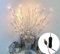 Ulalaza 77 cm Zweiglampe mit 6 Zweigen und 120 LED-Lampen USB-betrieben LED-beleuchtete Weidenzweige Vasenfüller Verwendung für Weihnachten Zuhause Party Dekoration im Innen- und Außenbereich