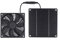 Ventilateur d'extraction compact à panneau solaire pour serre d'abri de jardin, 12 V, garde l'air frais