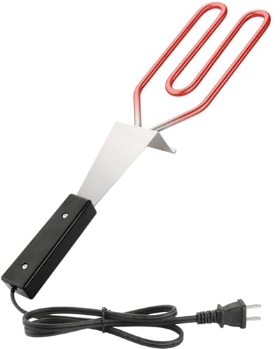 WishDirect 700W Electric Charcoal Starter Fire Lighter for BBQ Grill Smoker Fireplace, Firepit, Stove - Quickly Ignite Coals Briquettes Without Lighter Fluid or Matches - 3 Feet Power Cord