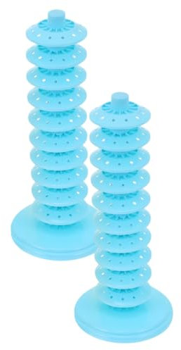 Cabilock 2stücke Teiliger Mehrschichtiger Lutscherständer Wiederverwendbarer Lutscherständer Einstellbarer Aus Hochwertigem Pp-material