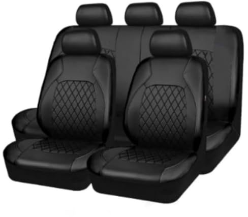 YJPHR Auto Sitzbezüge Set für Toyota Rav4 IV (A4) 2012-2017, PU Leder Allwetter Schonbezüge Atmungsaktiv Autositzbezüge rutschfest Sitzschoner Zubehör,B