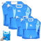 Fancysky 4 Piezas Bolsa de Agua Plegable con Grifo (2x5L + 2x10L), Bidón de Agua Plegable para Camping y Senderismo, Tanque de Agua Portátil sin BPA