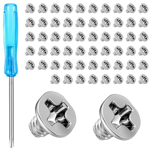 M2 SSD Screws Kit, 60pcs M2 NVMe Screw SSD Mounting Screws with Screwdrivers for Laptop