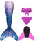 Pyjacos Fisch Tail Mädchen Monoflosse size party 529may，2JK24-140