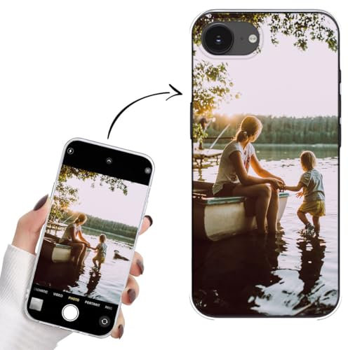 König Design Handyhülle mit Foto für Apple iPhone 16e - Personalisierte Hülle, selber gestalten, mit Bild - Schutzhülle aus weichem TPU Silikon Gel Material