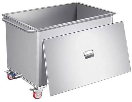 Carrello per acqua quadrato in acciaio inossidabile 304, serbatoio a pressione rotolante per pompa di pozzo, sistemi idrici di irrigazione agricola e serra