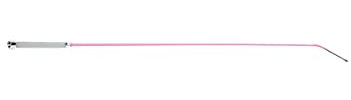 Dublin - Frustino da equitazione con impugnatura in gel 110 cm, Hot Pink/Grey, 110 cm