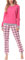 Merry Style Damen Lang Zweiteiliger Schlafanzug aus Baumwolle Pyjama Set Winter MS10-168 (Amaranth Grau, M)
