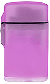 SEPILO Sturmfeuerzeug Luminous Jet Flame Turbo Feuerzeug Rubber/Outddor geignet - Leuchtet im Dunkeln! (1 Feuerzeug Pink)