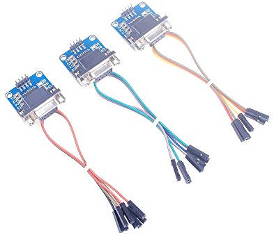 ANGEEK 3PCS RS232 to TTL Serial Port Converter Module Connector MAX3232 Serial Module