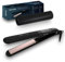 Cecotec Plancha de pelo Bamba RitualCare 1100 Titanium Ion Touch. De Titanio, Selector Táctil, Con Ion real, Calentamiento ultrarrápido, Temperatura de 160 y 230 grados, Control y precisión