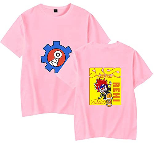 Sk8 The Infinity Skateboard Manga T-Shirt Reki Kyan Print Tshirt Herren/Damen Casual Tshirts Cosplay Kostüm