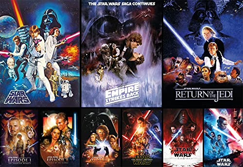 Buffalo Games - Star Wars - Skywalker Saga Poster - 2000 Teile Puzzle