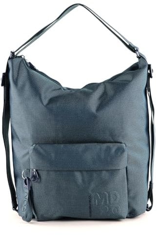 Mandarina Duck Damen Md 20 Schultertasche, Atlantic Sea, 31x39x14 (L x H W) EU