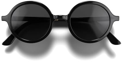 LONDON MOLE® Artist sonnenbrille | Coole runde gläser | Herren damen unisex | Federscharniere