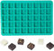 Webake Schokoladenform Silikon Quadratisch Backform Pralinenform 40er Silikonform Seifenform für Schokolade, Süßigkeiten, Eiswürfel, Gummis, Gelee, Pralinen, Karamell