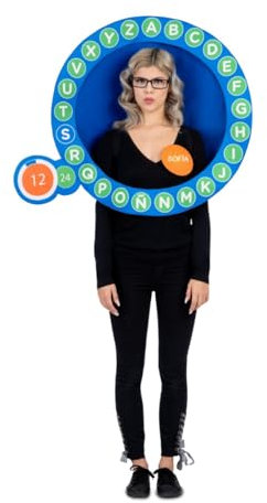 My Other Me TV-Kandidat Kostüm für Erwachsene Einheitsgröße ONE SIZE ADULT