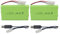 ZYGY 2PCS 9.6V 2800mah AA Batteries Rechargeables avec Prise Tamiya et câble de Chargement USB pour Voitures-Jouets RC Camions Chars Véhicules d'ingénierie Bateaux