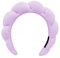DRESHOW Bandeau Spa pour Femmes Bandeau Éponge pour le Lavage du Visage Bandeau Nuageux en Tissu Éponge pour le Maquillage et le Soin de la Peau