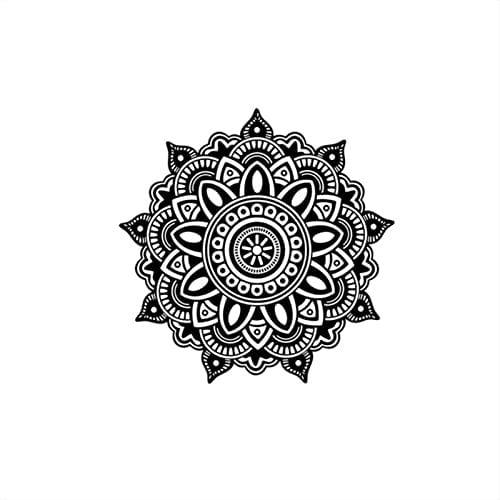 For Wohnmobil, Auto, Auto, Motorrad, Aufkleber, Tags, Dekor, Autoaufkleber, Autoaufkleber, Mandala, göttliches Muster, Grafik, stilvolle Motorhaube, Vorderseite, Seitentür, Dekoration, Boho-Vinylaufkl