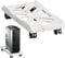 Computer Stand | Pc Tower Holder | Desktop Stand | Computer Tower Cart, Cpu Tower Stand Wheels, Pc Rack, Steel Computer Stand, Desktop Tower, Sturdy Computer Holder for Gadgets