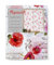 Tex family Coppia TENDINA a vetro PAPAVERI larga cm. 60 da Finestra e da Porta - COPPIA (2 TELI) CM. 60X240
