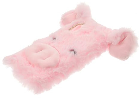 ULDIGI Handyhülle Kompatibel Mit Galaxy Plüsch-schutzhülle Mit Schweineform-Design Und Strass-Elementen