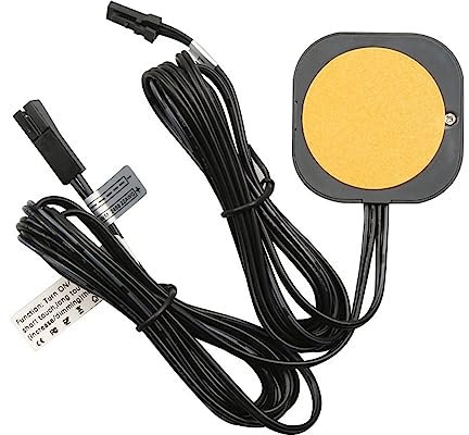 WYLZLKX Holz-Panel berührt Lichtschalter, LED-Touch-Schalter, unsichtbarer Durchdringungsschrank, LED-Lichtschalter, einfarbig