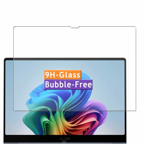 Vaxson Protecteur d'écran Verre Trempé, compatible avec Samsung Galaxy Book 4 Edge / Book4 Edge 14 Laptop [Zone Active Uniquement] 9H Screen Protector Film Guard
