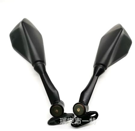 Motorrad Spiegel Motorrad-Rückspiegel, Faltbare Rückansicht Seitenspiegel Für Kawasaki Für Ninja 125 250 300 400 650 Für ZX-4R Für ZX-6R Für ZX-10R Motorrad Außenspiegel