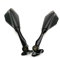 Motorrad Spiegel Motorrad-Rückspiegel, Faltbare Rückansicht Seitenspiegel Für Kawasaki Für Ninja 125 250 300 400 650 Für ZX-4R Für ZX-6R Für ZX-10R Motorrad Außenspiegel
