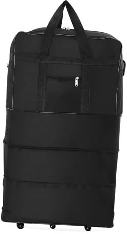 CONGARTENO Reisetasche mit Rollen erweiterbare Reisetasche mit Rollen für einfaches Rollen und Aufbewahren