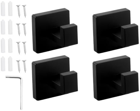LIbgiubhy Juego de 4 ganchos transparentes con ventosa, de moda, para guardar utensilios de baño y cocina, accesorios de instalación fáciles