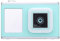 Fotocamera Vlog, Fotocamera Digitale Compatta per i Viaggi Quotidiani (GREEN)