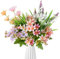Joyblossom 7 Stück Künstliche Blumen wie Echt, Kunstblumenstrauß wie Echt, Künstliche Blumen, Kunstblumen Frühling, Blumenstrauß künstlich für Hochzeit Zuhause Tischdeko Wohnzimmer Deko, Rosa