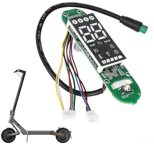 Elektroroller-Armaturenbrett-Display, 10 x 3 x 2 cm, LED-Display für Xiaomi MI-4 Ultra Speed Leiterplatte, Roller, Armaturenbrett