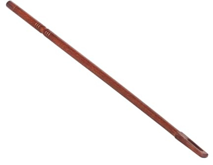 OSOLADY Flöten reinigungsstab aus Holz Langlebiger Flötenreiniger für Querflöte Klarinette und Saxophon Professioneller Flötenpflegestab in Rot Leicht und Tragbar für