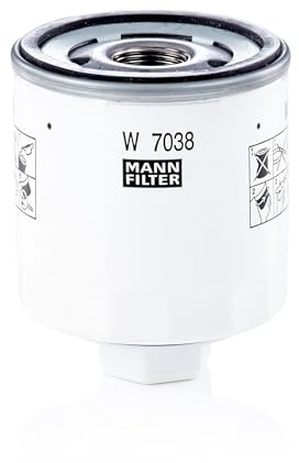 MANN-FILTER, W 7038 Ölfilter | Für PKW, Hohe Filtrationsleistung, Optimaler Motorschutz, Hochwertige Dichtung, Echte OE-Technologie