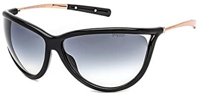 Tom Ford Sonnenbrillen Tammy (FT-0770-S 01B) schwarz glänzend - roségold - grau verlaufend