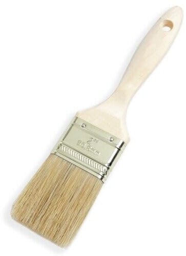 12 Pack | Disposable Economy Resin Fibre Glassing Laminating Contactor Paint Brush (2)
