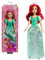 Mattel Disney Prinzessin Arielle Puppe, lange Haare zum Frisieren, beweglich, abnehmbare Schuhe und Diadem, Disney Geschenke, Spielzeug ab 3 Jahre, HLW10
