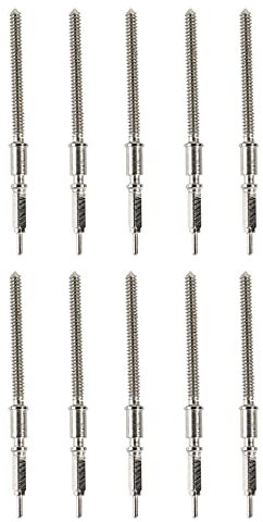 Ocnvlia 10-teiliges Ersatz-Set für Uhrenbeweger ETA 2824-2 2834-2 2836, 2 Stück, Reparaturwerkzeug für Uhrwerk, silber, Luxuriös