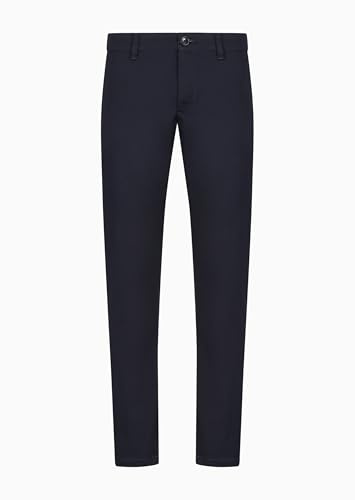 Armani Exchange Men's Straight Fit Trousers Deep Navy,38